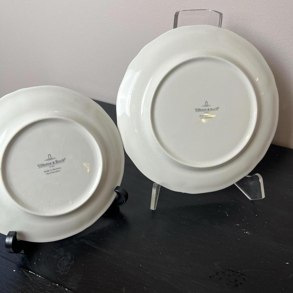 Villeroy And Boch Fleurence French Garden Salad and Bread Plates - Picture 8 of 13